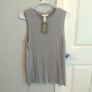 NWT H&M Basics Grey Tank, size M